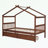 Pittston 2-Drawer Standard Bed Wooden House Bed-737687834-737687839