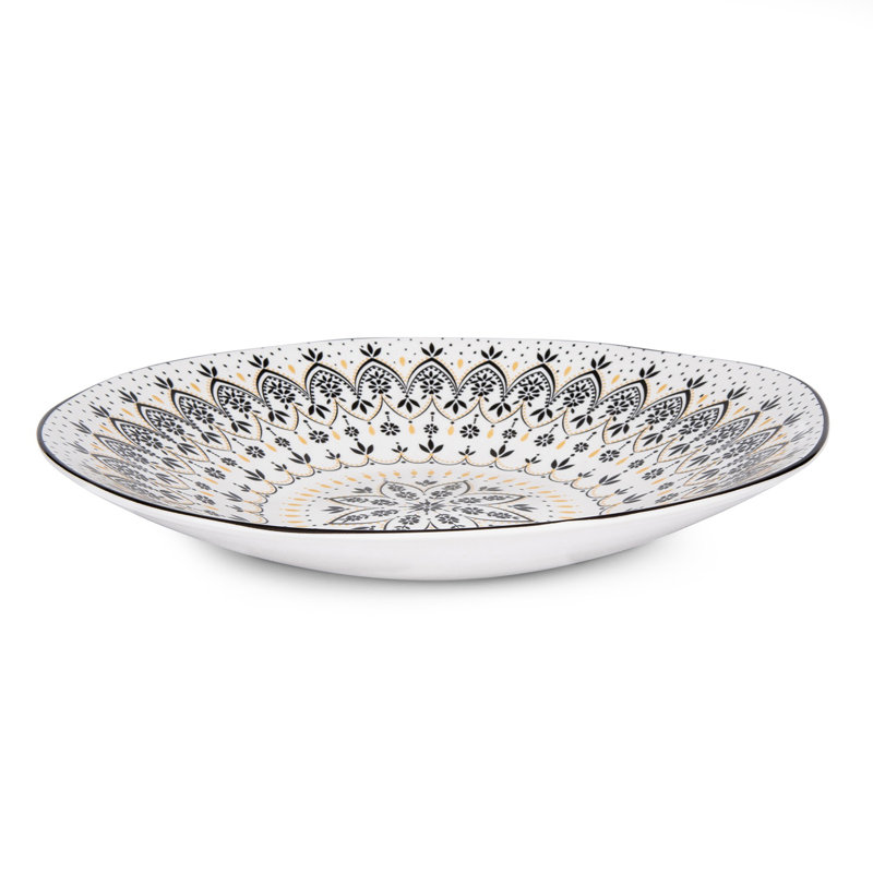 Sara Miller, Artisanne Noir - Serving Bowl