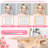 Portable Makeup Organizer Makeup Tool Case With Led Mirror Pink-301349715