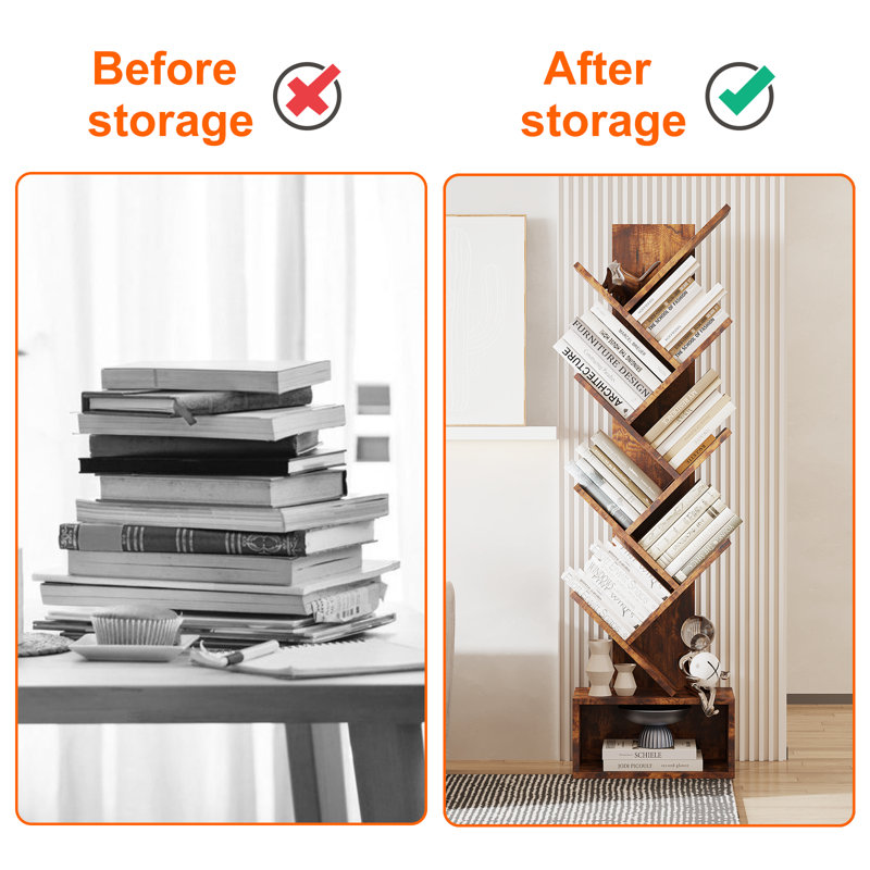 130cm H x 37.8cm W Composite Bookcase
