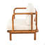 Canape Acacia Club Chair With Cream Cushion