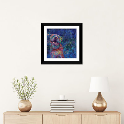 " Blue Chakra " by Iris Scott Graphic Art Print
