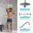 Complete Shower System with Rough in-Valve-93532025