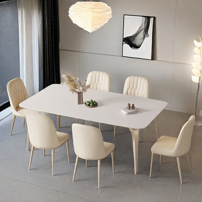 Ensemble de table et chaises de style français