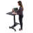 Taylour 45.25 in. H x 35.4 in. W Laptop Cart