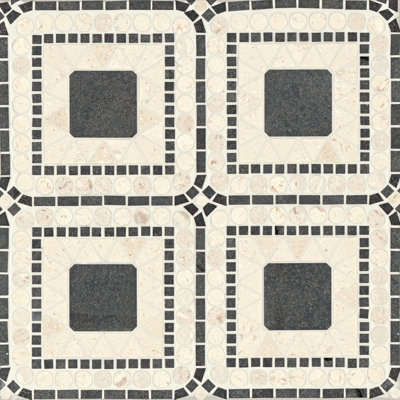 Atrium Marble Blend Mosaic Wall & Floor Tile