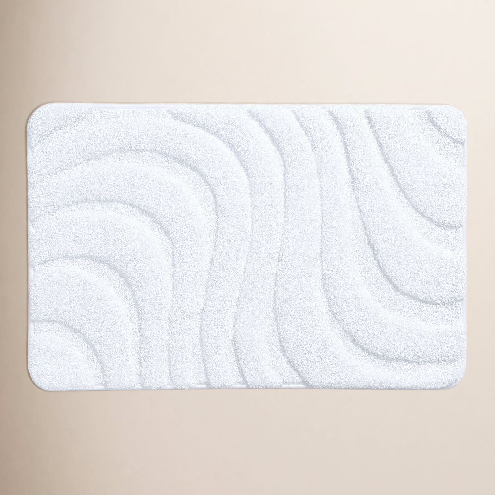 Gagetown Bath Rug, 24" W x 36" L, White