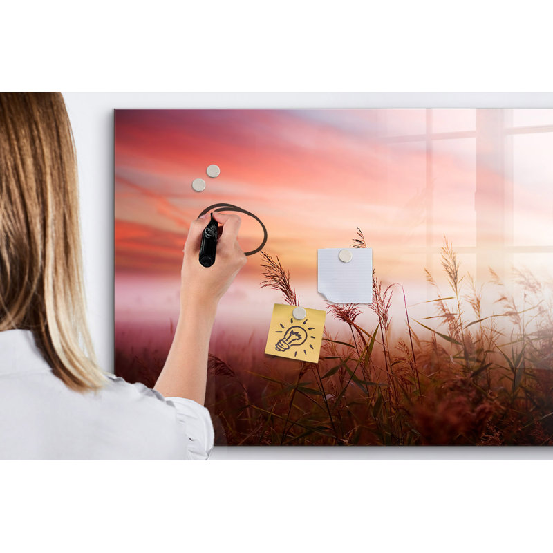 Magnetic Glass Dry Erase Board