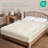PHF Truly Velvet Fitted Sheet, Luxury Super Soft Cozy Fuzzy Fleece Bottom Sheet, Deep Pocket Up to 16",Strenghth Elastic Band, Suitable for Fall Winter Spring,No Pillowcases-124237606-124237617