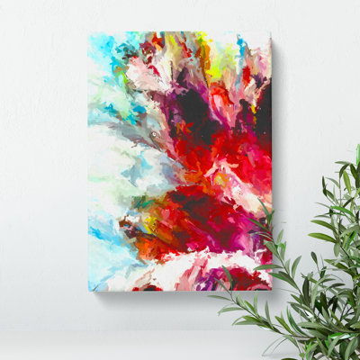 Solace Abstract - Wrapped Canvas
