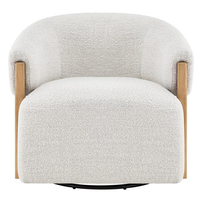 Longfield Upholstered Swivel Accent Chair