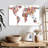 Harnek Flowers World Map-107710254