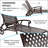 Aluminium Cast Reclining Chaise Lounge Chair With Adjustable Backrest And Durable Weather-Resistant Finish For Outdoor Relaxation-968383204