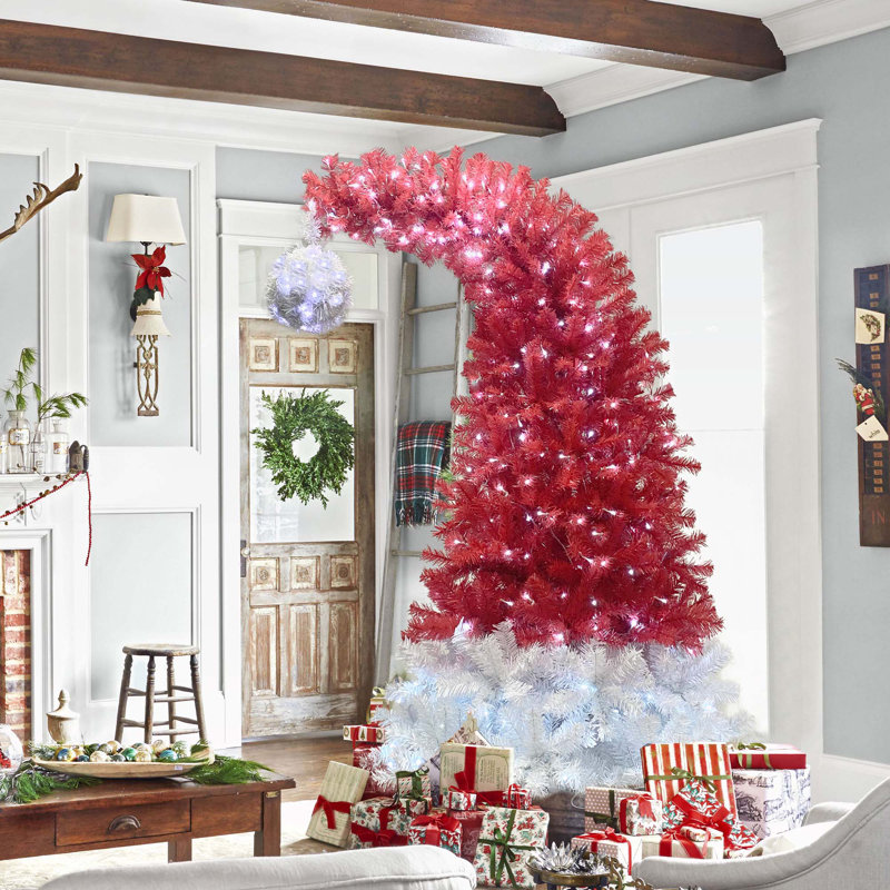 Lighted Artificial Christmas Tree