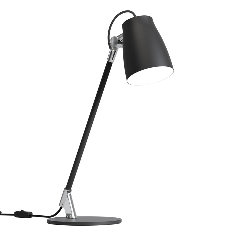 Atelier Desk Table Lamp, Matt Black