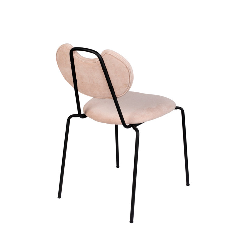 Aspen Upholstered Dining Chair, Pink