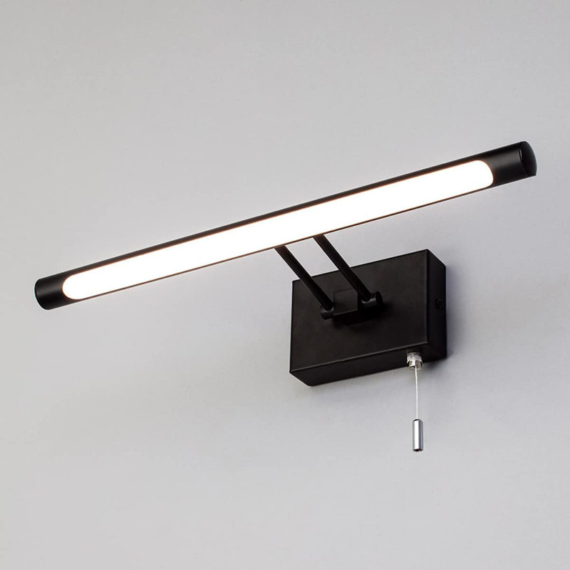 Emmet LED Armed Sconce, Matt Black