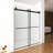 56"-60"W X 76"H Frameless Shower Door-111809649