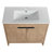 36" Freestanding Bathroom Vanity with White Ceramic Sink-107233758