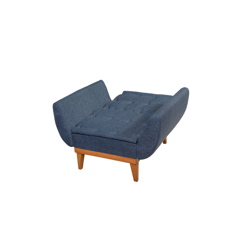 Fauteuil convertible Buckley, Bleu foncé