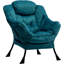 Arrowpoint Velvet Armchair-1445805247