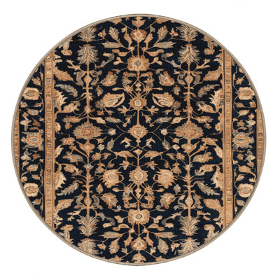 Machine Washable Persian Brown Area Rug
