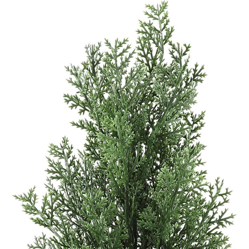 Artificial Topiary Tree 2-Set,5Ft Artificial Cedar Topiary Trees For Outdoor & Indoor Decor,Artificial Topiary Boxwood Tree, Faux Shrub Uv Protection For Longer Life