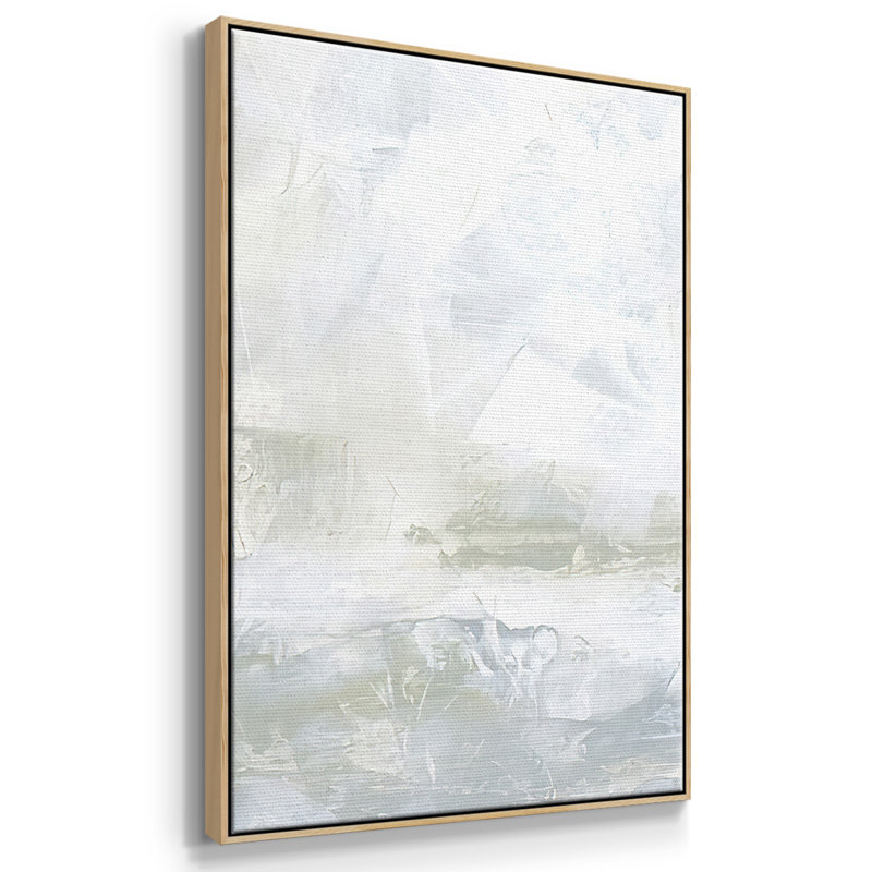 Silent Sound I - Toile encadrée multi-pièces, H 40 po x l 78 po x P 2 po, Naturel