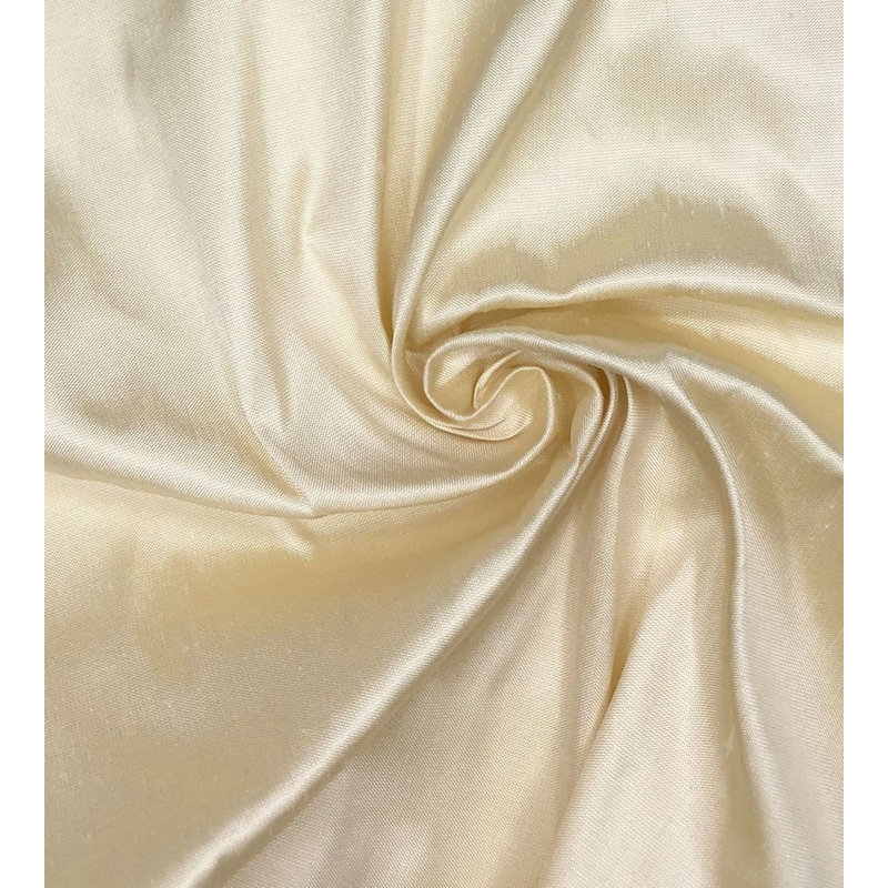 Tissu Essential Performance en soie, Crème
