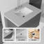 Meuble-lavabo flottant 30 po avec lavabo et porte à fermeture en douceur-133585865-133585872