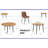 Modern Extendable MDF Dining Table Set