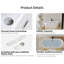 Baignoire autoportante en acrylique blanc brillant de 59 po - Baignoire de trempage autonome, drain chromé Toe-Tap, certification Cupc et conception compacte-124403630