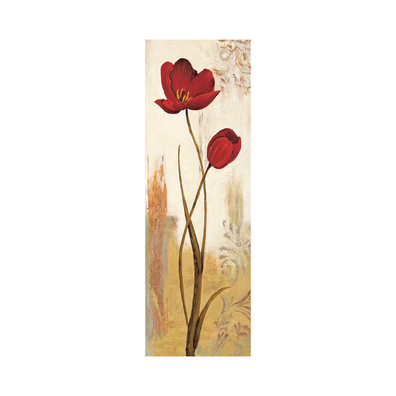 Panneau Tulipe by Nathalie Besson - Wrapped Canvas Panoramic Gallery-Wrapped Canvas Giclée