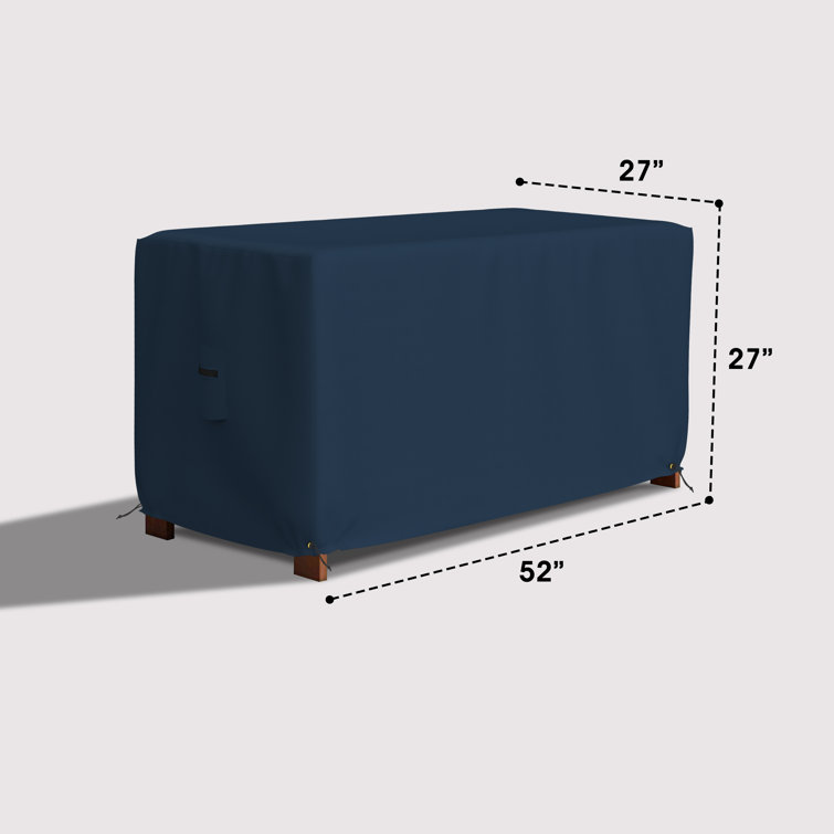 Storage Box with Lid Latitude Run Color: Navy