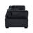 Traverse Black Loveseat