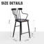 Tabouret en bois massif Brilyn-1353791371
