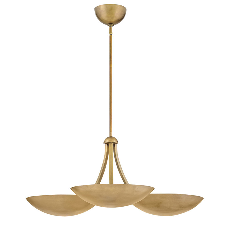Glenn 3 - Light Chandelier, Bronze