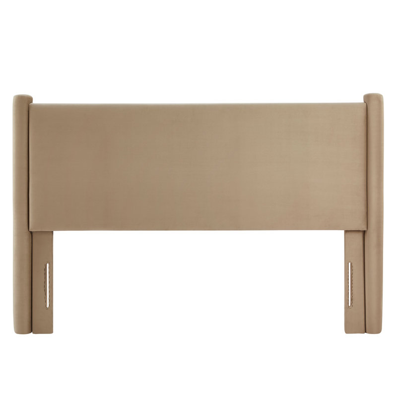 Tête de lit Rael Performance Velvet, Taupe, Double