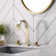 Widespread Bathroom Faucet with Drain Assembly