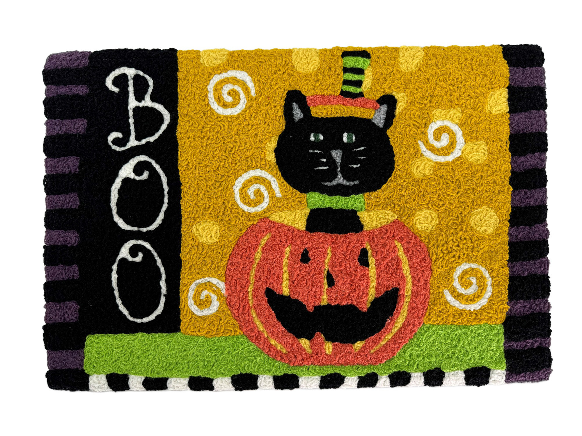 The Holiday Aisle® Rug Boo Kitty | Wayfair