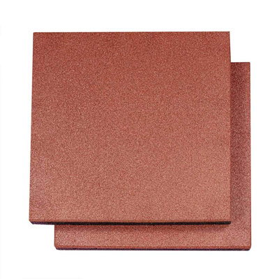 20'' L x 20'' W x 1.75'' Thick Composite Playground Tiles