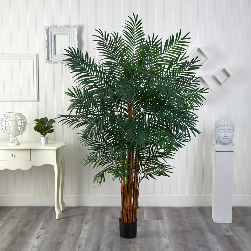 Arbre à palmier artificiel en pot aréca