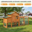 Poulailler en bois 80 "avec nichoir