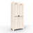 71-Inch Metal Storage Cabinet With 2 Doors And Adjustable Shelves For Living Room