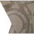 High-Quality Hand-Knotted Rose And Brown Area Rug