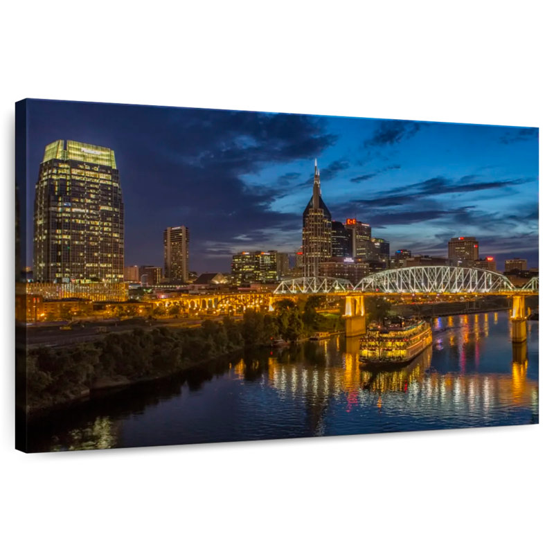 Rorry Nashville Night, 34" H x 51" W
