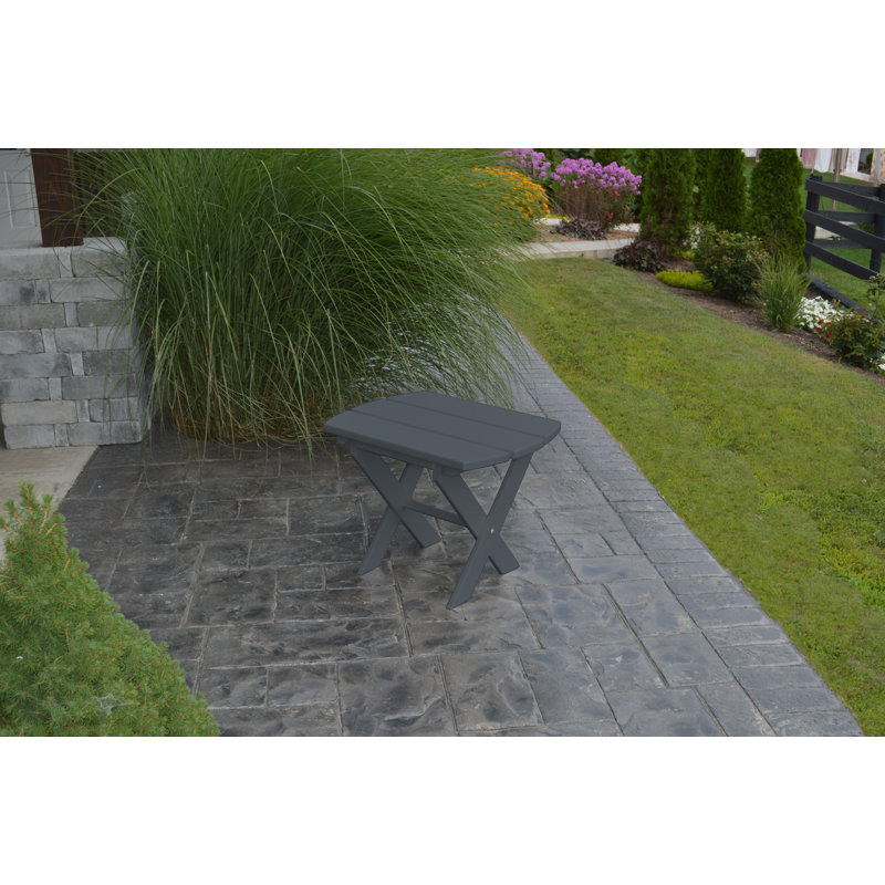 Table d'appoint pliante Anika, Gris foncé