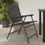 Sling Garden Chair With Cushion Folding Chair Set