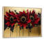 «Vibrant Fiery Garden of Absract Sunflowers II» - art mural tournesols-582130198-582130412-582130414