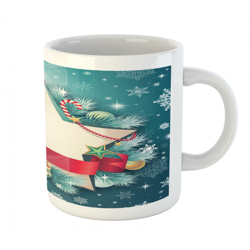 Grande tasse à café père noël